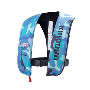 Swimming Life Vest Fishing Life Jacket 5 Sec Automatic Inflatable Top Rescue Vest 15kg Buoyancy Kayak Women/man Life Jacket