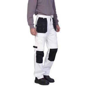 Men's Cargo Pants For Work Resistant To Bleach & Construction Safety Fr