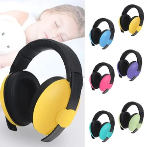 Fashionable Noise Cancelling Ear Defenders Soundproof Muff for Kids Safety Headband Hearing Protection Earmuffs for Baby