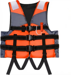 High Buoyancy Life Jacket for Adults & Children Outdoor Rafting Fishing Working Safety Life Vest for Offshore Sea Activities