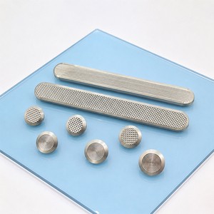 Stainless Steel Tactile Indicators High Quality Metal Road Stud 304 Tactile Paving Directional Blind Guiding Warning Stud Strips