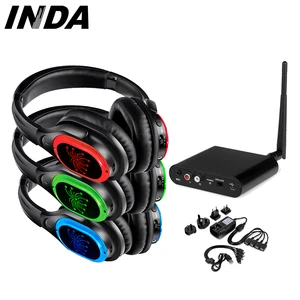 High Quality Silent Disco Equipment Silent Headphones For Party, Events, Cinema, Conference RF998B