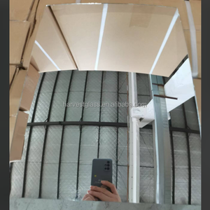 1.7mm 1.8mm 2mm Aluminum Mirror Convex Glass 305x407mm for Auto Side View Mirror