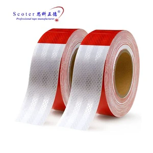 High Visibility Reflective Tape Strong Reflection Luminous Warning Tapes Safety Truck Reflective Adhesive Tape