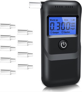 Modern Alcohol Tester Digital Breathalyzer Reliable Performance Portable Alcohol Testing Machine For Social Drinking Control