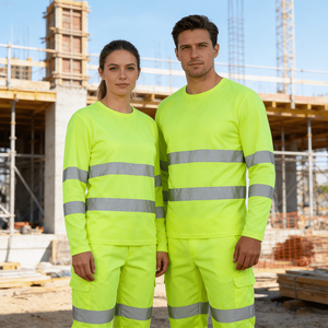 EN20471 High Visibility Worker Uniform Workwear Industrial Construction Mechanics Electricians Mining Coal Work Hi Vis Shirts