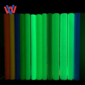PVC Photoluminescent Reflective Yellow Tearable Warning Tape for Traffic Safety