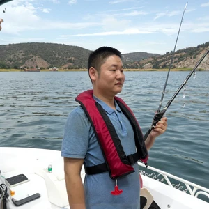 Seasafe Custom Adult Fireproof Inflatable Self-Inflating Life Jacket Vest PFD Made of Oxford Fabric