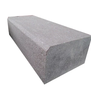 Red Porphyry G666 Kerbstone Road Granite Curbstone