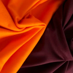 Polyester/Cotton Twill Woven Fabric for Safety Work Clothes High Visibility Reflective Uniform Material