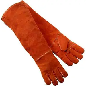 Best Sale Premium Leather Welding Gloves Fireproof, Anti-Slip, and Stylish