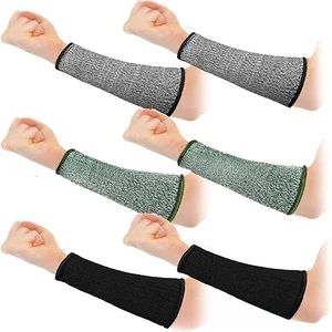 Colored Anti-cut Arm Guard Sleeves, Scratch-resistant, Cut-resistant, and Anti-cut Elbow and Wrist Guards