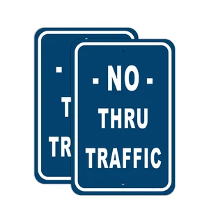 Best-Selling Product Professionally Customized No-Go Warning Anti-Corrosion Aluminum Alloy Road Traffic Signs