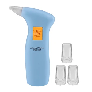 LCD Display Digital Alcohol Test Detector Breath Alcohol Analyser Tester