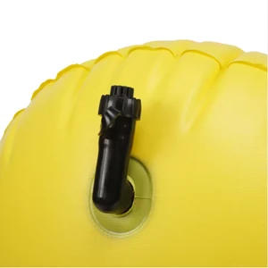 Pro-Grade 500D PVC Adjustable Towing Safety Buoy Portable Floatation Device For Open Water Swimming Triathlon Races Equipment