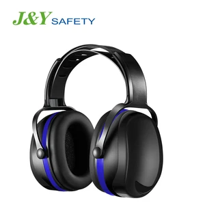 J&Y FM-2 High Noise Reduction NRR 26dB ABS Material Headband Type Safety Earmuff SNR33 With CE EN352-1 AUS Class 5