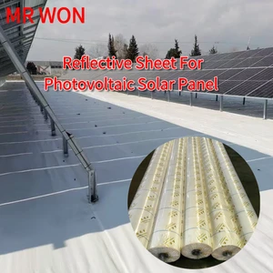 The White Reflective Fabric with a 5-year Outdoor Lifespan Can Increase Power Generation When Used for Solar Photovoltaic Paving