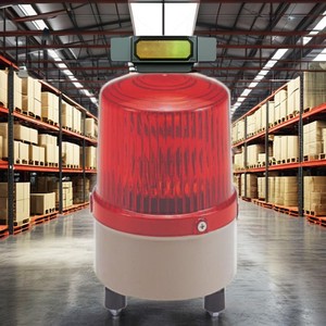 AP 100mm LED Multifunction Traffic Light Street Warning and Caution Light Mains Powered No Protective Coating