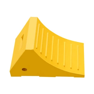 High Quality Durable Polyurethane Speed Bump Car Wheel Chock Dolly Reducer Block Wheel Wedge New High Speed Bumps