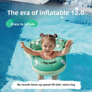 Qianqi kids swimming ring armpit baby 0-3 years old lying ring baby lifebuoy water park inflatable cross-border batch