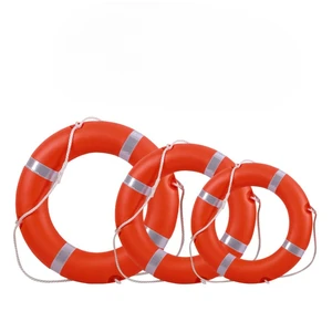 Wholesale Price Rescue Boat Emergency Solid Plastic Foam Ring Adult Children Flood Control Thickened Life Buoys