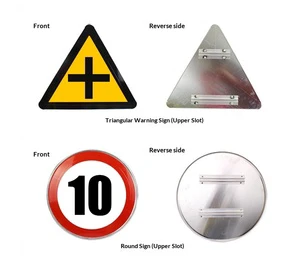 Traffic Signs Speed Limit Signs Triangle Warning Signs Aluminum Plate Reflective Signs Customized Made HuBei China Model
