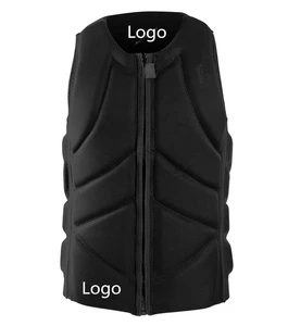 Customize Neoprene Water Sports Approved Ce Rescue Buoyancy Floating Vest Adult Life Jacket
