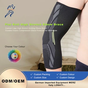 Custom Nylon Compression Breathable Sweat Wicking Unisex Men Women Basketball Cycling Sports Elbow Arm Protective Sleeves