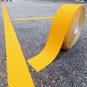 Temporary Rumble Road Marking Tape Reflective Pavement Marking Tape for Highway Construction Traffic Control