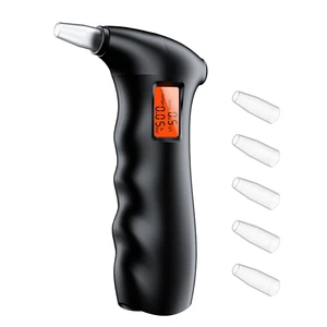Breathalyzer Alcohol Tester Wine Alcohol with LCD Digital Display Alcohol Tester Device