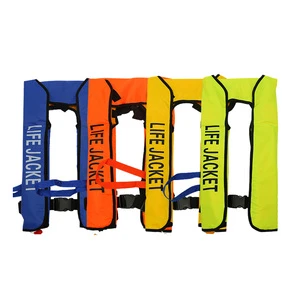 Inflatable Swim Life Vest Jacket with 150N Buoyancy Oxford Fabric CCS Certified