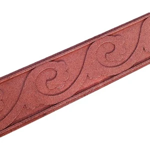 Hot Sale Eco-Friendly New Design Rubber Curb Stone Park Edging Rubber Curbstone