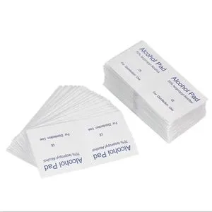 Custom Logo Size 60*30mm Antiseptic Sterile Medical Injection Prep Non Woven 70 % Isopropyl Alcohol Pad