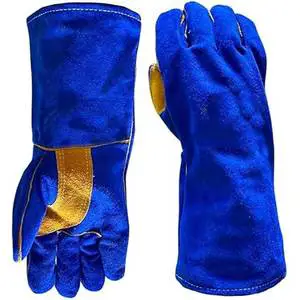 Industrial-Grade Welding Gloves for High-Temperature Work Cut-Resistant Welding Gloves for Metalworking