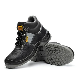 High Quality Men's Original Construction Work Boots Wholesale Anti-Static Anti-Slip Waterproof Steel Toe Safety Shoes Breathable