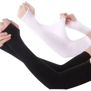 2pcs Seamless UV Sun Protection Cooling Arm Sleeves Heat-Resistant Custom Sports Cover for Adults for Summer Cycling Fishing