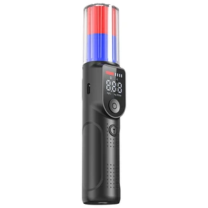 Portable Car Mini Alcohol Detector High Precision Voice Broadcast Air Blown Type Drunk Driving Tester