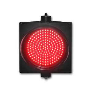 300MM Red Single Light 8w Traffic Safety signal Light