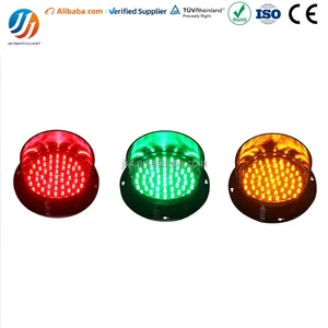 Waterproof 200mm Round Traffic Light LED Red Amber Green Full Ball Signal Lamp Unit Replacement Module