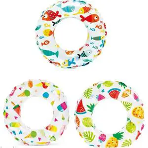 Factory Wholesale Thickened Life Buoy Inflatable Portable Swimming Equipment Swimming Ring