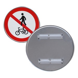 Manufacturers Custom Aluminum High Quality Reflective Road Signs Print Board Warning Roadway Safety Traffic Sign
