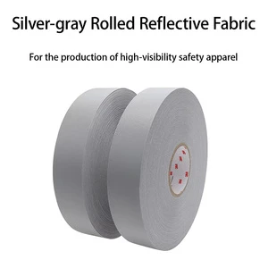 Reflective Material for Warning High Visibility 3m Reflective Tape for Roadway Reflective Fabric Sew on Clothes