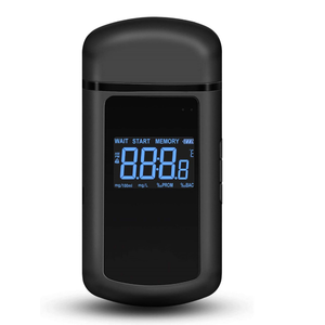 Low Power Semiconductor Breath Alcohol Tester Portable Digital Detector High Stability Sensing System Driving Safety Tool