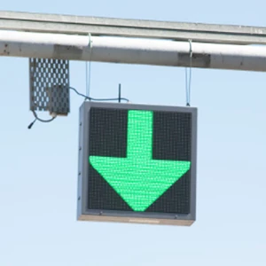 Led Variable Sign X Und Down Arrow Lane Control Road Traffic Sign Board Red Cross Green Arrow