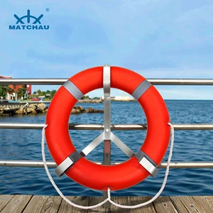 MATCHAU Hot Sale Lifebuoy Ring with Retro-reflective Tape 2.5kg for Marine Lifesaving