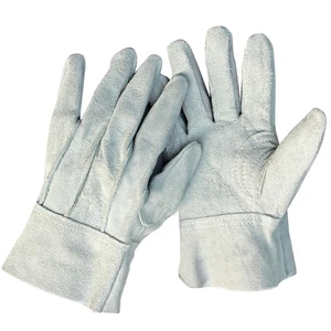 Premium Cowhide Assembly Gloves Heavy Duty Safety for Welding & Work