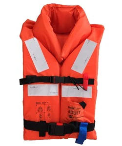 High Quality Type 1 Marine Boating Sailing Life Jacket with Solas Reflective Tape Chalecos Salvavidas Con Lazo De Elevacion