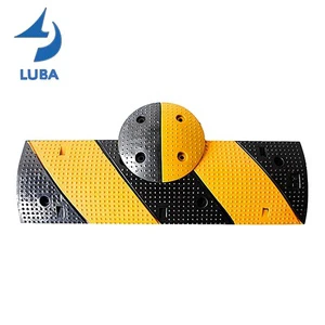 1000X300X50Mm Traffic Safety Speed Limited Hump Driveway Deceleration Zone Speed Bump