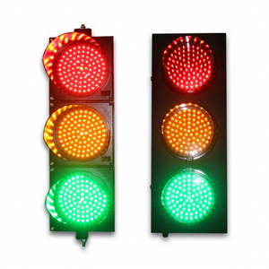 Exclusive 4-Way LED Traffic Light | PC Material | Multi-Display Option | Mains Powered
