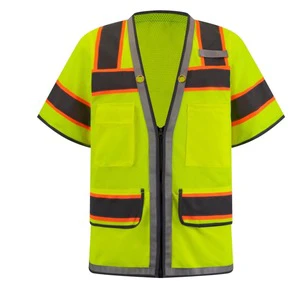 High Quality Breathable Reflective Safety Clothing Waterproof with Customizable Logo Reflective Safety Gear